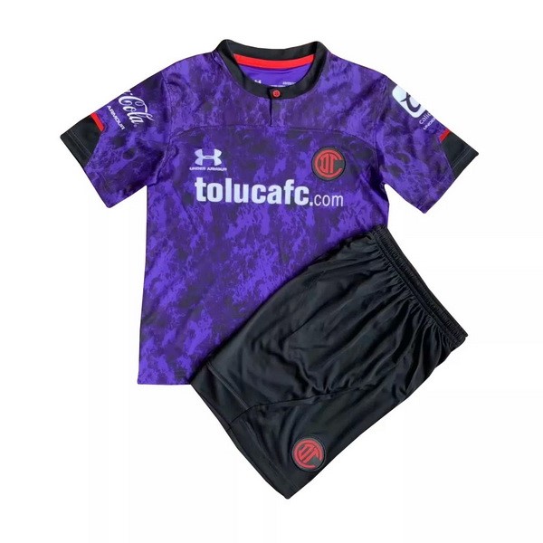 Camiseta Toluca Tercera equipo Niño 2021-22 Purpura